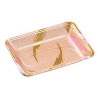 エフピコ 発泡トレー FLB-A15-30 風紋木目ピンク 4B850156 1ケース(1800個(100個×18)（直送品）