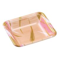 エフピコ 発泡トレー FLB-V13-30 風紋木目ピンク 4B851136 1ケース(2800個(100（直送品）