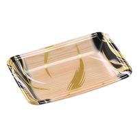 エフピコ 発泡トレー FLB-A13-30 風紋木目黒 4B860136 1ケース(1800個(100（直送品）