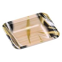 エフピコ 発泡トレー FLB-V12-30 風紋木目黒 4B861126 1ケース(3000個(100（直送品）