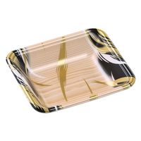 エフピコ 発泡トレー FLB-V13-30 風紋木目黒 4B861136 1ケース(2800個(100（直送品）