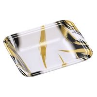 エフピコ 発泡トレー FLB-V12-30 風紋黒 4B871126 1ケース(3000個(100（直送品）