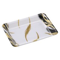 エフピコ 発泡トレー FLB-Y18-33 風紋黒 4B872189 1ケース(900個(100個×9)（直送品）