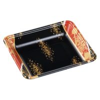 エフピコ 発泡トレー FLB-A17-30 流華赤 4B890176 1ケース(1500個(100個×15)（直送品）