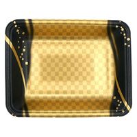 エフピコ 発泡トレー FLB-A15-30 波格子金 4B980156 1ケース(1800個(100個×18)（直送品）