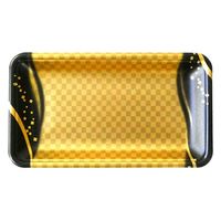 エフピコ 発泡トレー FLB-Y14-25 波格子金 4B982144 1ケース(1200個(100個×12)（直送品）