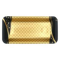 エフピコ 発泡トレー FLB-Y12-25 波格子金 4B982124 1ケース(1500個(100（直送品）