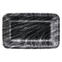 エフピコ 発泡トレー FLB-A12-30 エコ黒木銀 4B990126 1ケース(2100個(100個×21)（直送品）