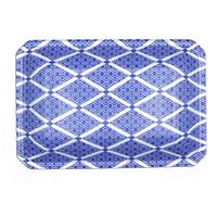 エフピコ 惣菜容器 DFV-18-12(30) ひし格子青 4C083082 1ケース(2100個(100（直送品）