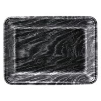 エフピコ 発泡トレー FLB-Y18-33 エコ黒木銀 4B992189 1ケース(900個(100個×9)（直送品）