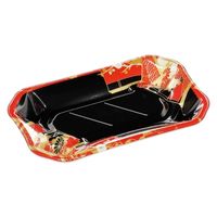 エフピコ 寿司容器 美彩1-3 本体 花小町赤 4C100139 1ケース(1500個(50個×30)（直送品）