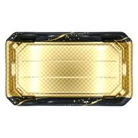 エフピコ 寿司容器 美彩3-10 本体 箔市松金 4C100309 1ケース(300個(10個×30)（直送品）