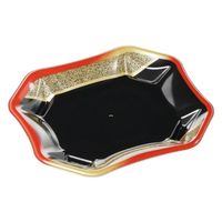 エフピコ 鮮魚トレー 美彩18-16 本体 まき絵赤金 4C101868 1ケース(1000個(50個×20)（直送品）