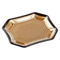 エフピコ 刺身容器 美彩24-21 本体 本市松 4C102416 1ケース(600個(50個×12)（直送品）