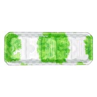 エフピコ 発泡トレー MV-27-10(25) 本体 リーフ角 4C112710 1ケース(1200個(50個×24)（直送品）