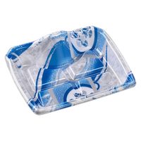 エフピコ 刺身容器 宝山20-17 本体 矢ばね青 4C150172 1ケース(600個(50個×12)（直送品）