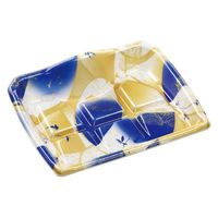 エフピコ 刺身容器 宝山24-19 本体 風光青 4C154198 1ケース(500個(50個×10)（直送品）