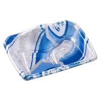 エフピコ 刺身容器 宝山18-14 本体 矢ばね青 4C158142 1ケース(1000個(50個×20)（直送品）