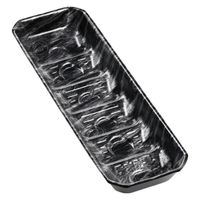 エフピコ 発泡トレー MV30-10(30)S エコ黒木銀 4C173011 1ケース(1000個(50個×20)（直送品）