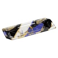 エフピコ 寿司容器 しおり1-6帯おり青 4C181065 1ケース(1000個(50個×20)（直送品）