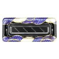 エフピコ 寿司容器 大波皿1-5(V1) 本体 なみ穂青 4C407105 1ケース(1000個(50個×20)（直送品）