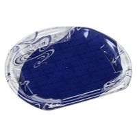 エフピコ 寿司容器 半月皿24-21(V1) 氷雪青 4C448241 1ケース(600個(50個×12)（直送品）