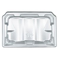 エフピコ 寿司容器 Sステ23-15巻台 本体 メッシュ銀 4C482315 1ケース(400個(50個×8)（直送品）