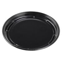 エフピコ 寿司桶 もり-桶2(V)本体 エコ 黒 4C550003 1ケース(600個(25個×24)（直送品）