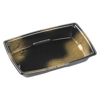 エフピコ 軽食容器 角盛鉢18-12(30)本体 エコ 渋み金 4C560007 1ケース(1200個(50個×24)（直送品）