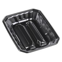 エフピコ 発泡トレー メガプレート20-26(37) エコ 黒 4C592026 1ケース(400個(50個×8)（直送品）