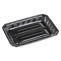 エフピコ 発泡トレー メガプレート33-23(37) 黒 4C593323 1ケース(300個(50個×6)（直送品）