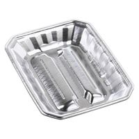 エフピコ 発泡トレー メガプレート20-26(37) DX黒 4C632026 1ケース(400個(50個×8)（直送品）