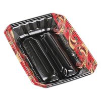 エフピコ 発泡トレー メガプレート20-28(37) 舞姫赤 4C672028 1ケース(400個(50個×8)（直送品）