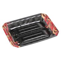 エフピコ 発泡トレー メガプレート29-22(37) 舞姫赤 4C672922 1ケース(400個(50個×8)（直送品）