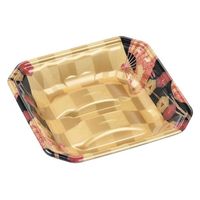 エフピコ 発泡トレー メガプレート20-20(37) 扇市松金 4C682020 1ケース(600個(50個×12)（直送品）