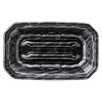 エフピコ 発泡トレー メガプレート25-15(37) エコ黒木銀 4C782515 1ケース(800個(50個×16)（直送品）