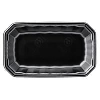 エフピコ 発泡トレー メガプレート25-15(30)平 エコ黒 4C792515 1ケース(1000個(100個×10)（直送品）