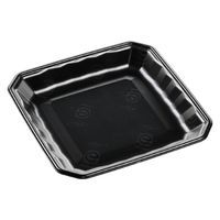 エフピコ 発泡トレー メガプレート24-24(30)平 エコ黒 4C792424 1ケース(600個(100個×6)（直送品）