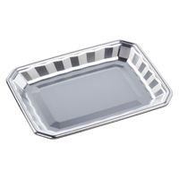 エフピコ 発泡トレー メガプレート28-21(30)平 DX黒 4C832821 1ケース(600個(100個×6)（直送品）