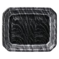 エフピコ 発泡トレー メガプレート20-24(30)平 エコ黒木銀 4C852024 1ケース(900個(100個×9)（直送品）
