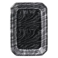 エフピコ 発泡トレー メガプレート20-28(30)平 エコ黒木銀 4C852028 1ケース(600個(100個×6)（直送品）