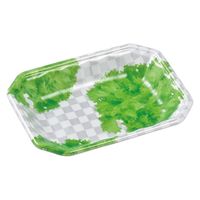 エフピコ 発泡トレー メガプレート20-15(30)平 リーフ角 4C992052 1ケース(1200個(100個×12)（直送品）