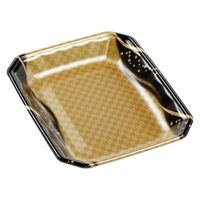 エフピコ 発泡トレー メガプレート20-24(30)平 波格子金 4C992945 1ケース(900個(100個×9)（直送品）