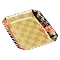 エフピコ 発泡トレー メガプレート20-24(30)平 扇市松金 4C992944 1ケース(900個(100個×9)（直送品）