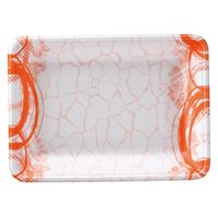 エフピコ 発泡トレー FLB-Y18-33 旬香オレンジ 4F092189 1ケース(900個(100個×9)（直送品）