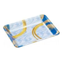 エフピコ 発泡トレー FLB-Y18-33 円熟青 4F112189 1ケース(900個(100個×9)（直送品）