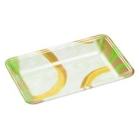 エフピコ 発泡トレー FLB-Y15-33 円熟緑 4F122159 1ケース(1200個(100個×12)（直送品）