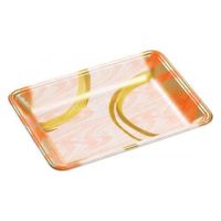 エフピコ 発泡トレー FLB-Y18-33 円熟オレンジ 4F132189 1ケース(900個(100個×9)（直送品）