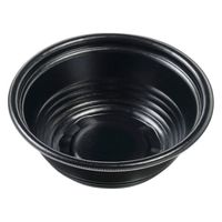 エフピコ 麺容器 MFPホット麺16(57) 黒W 4M000161 1ケース(800個(50個×16)（直送品）