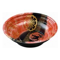 エフピコ 麺容器 MFPホット麺19(52)絞 幸楽赤黒 4M001196 1ケース(600個(50個×12)（直送品）